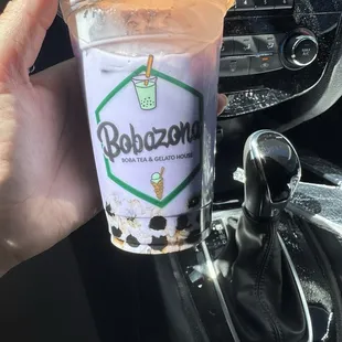 Taro milk tea