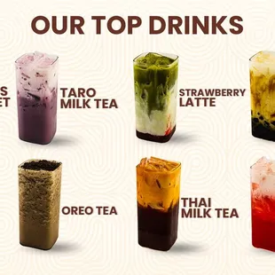 Our top drinks!