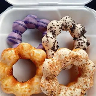 Creme Brulee Mochi Donut
