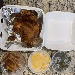 Half chicken