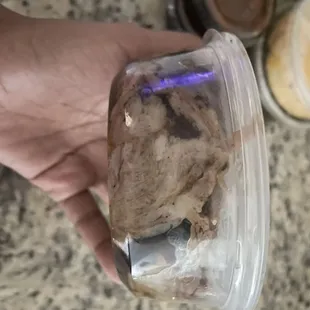 Brisket in a tub
