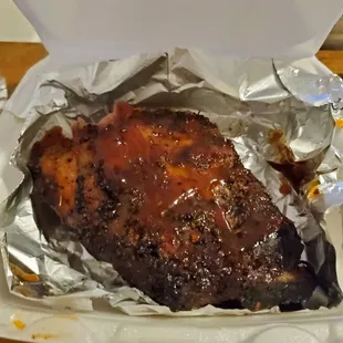 bbq ribs, ribs, food
