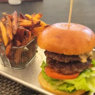 EXCELLENT burger and EPIC frys! I want to go back for the fresh alone.