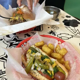 hot dogs, hot dog, sandwich, food