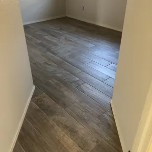 Bedroom floor