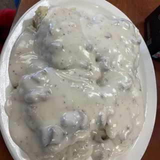 Biscuits with Sausage Gravy