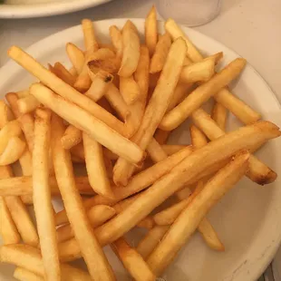 Side of crispy airy French fries