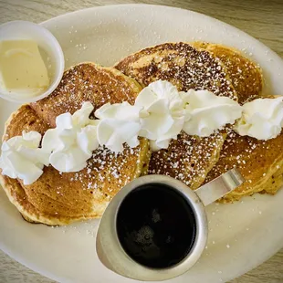 Buttermilk pancakes (full stack)