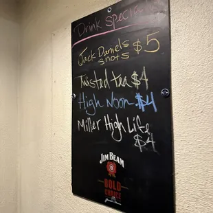 Drink Specials