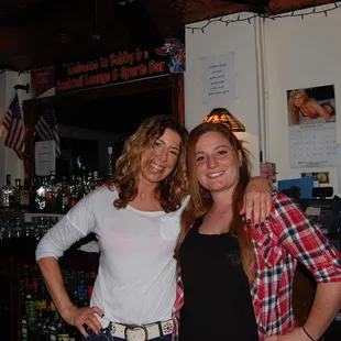 Your bartender&apos;s Stacie and Chris