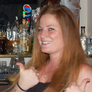 Our bartender Stacie