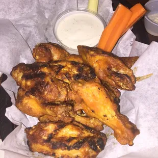 Grilled wings!