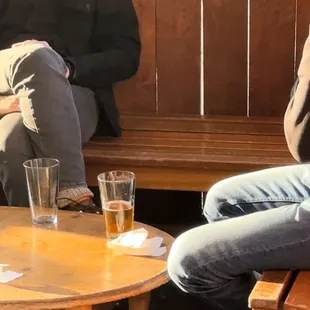 Asian aren't allowed to drink outside