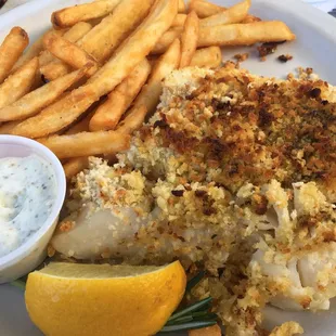 Panko Crusted Cod