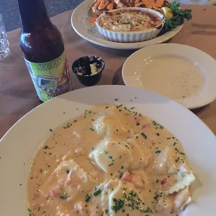 Lobster and Shrimp Ravioli