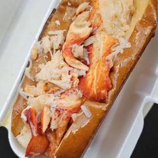 3 ounces served warm with butter!!