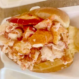 The freshest lobster meat in town!! Full of flavor, huge and oh so good!!!