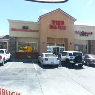 the outside of the restaurant