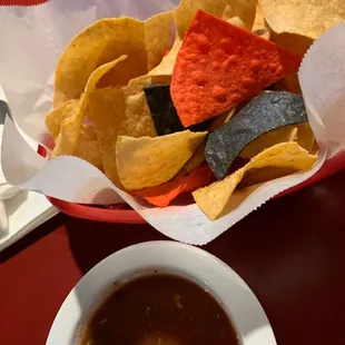 Good chips and salsa!