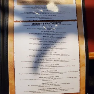 Updated menu 6-22-21