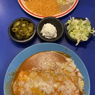 Ultimate Chimichanga and supper Super Flour Enchilada