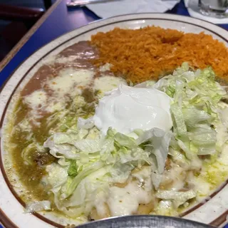 Enchiladas Verdes