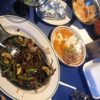 Sizzling Steak Fajitas