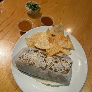 Post-workout bean and cheese, babyyyyy