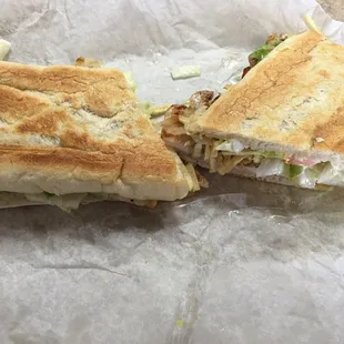Grilled chicken sandwich - $5.89