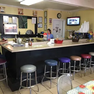 Inside of restaurant