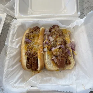 Ball Park Franks Completely smothered in onions that I asked them to leave off