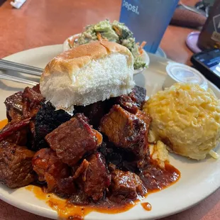 Burnt ends dinner - great sauce