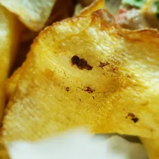 House chips are not seasoned