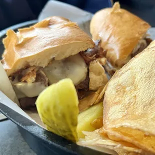 Italian Beef and house made chips