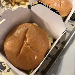 Crunch burger