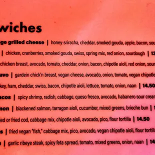 Sandwiches