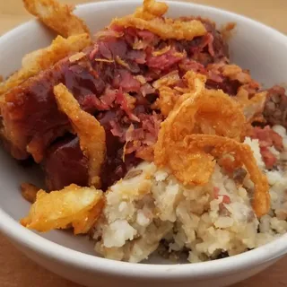 BBQ Bacon Meatloaf Bowl