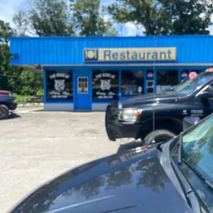 Front of the restaurant