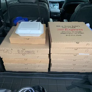 So good we get a bunch of half-baked pizzas to take back for our deep freeze every time!