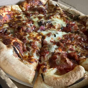 Bacon, mushroom &amp; onion this time!