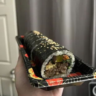 Beef Kimbap