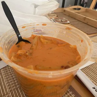 Tteokbokki - Korean Spicy Rice Cake ()