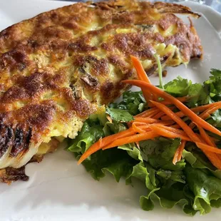 Crispy Rice Crepe (vegetarian- with tofu and mushrooms)