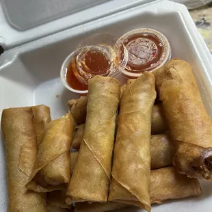 Yummy crispy spring roll you must try it!!!