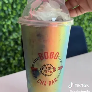 Strawberry Matcha Latte