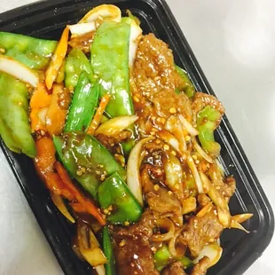 Beef Garlic Source togo entree