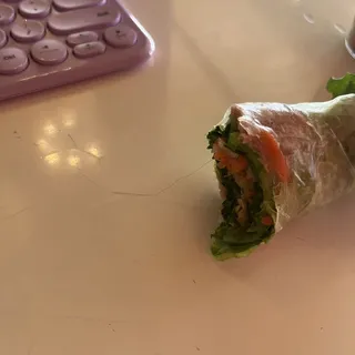 11. Pan Fried Pork Spring Rolls