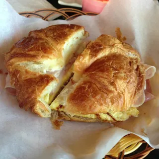 28. Ham Egg and Cheese Croissant
