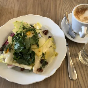 Chicory and Kale Salad