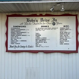 Cheeseburgers - Fries- onion rings and shakes